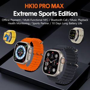 ساعت هوشمند اولترا مدل HK10 pro max موبوشیراز